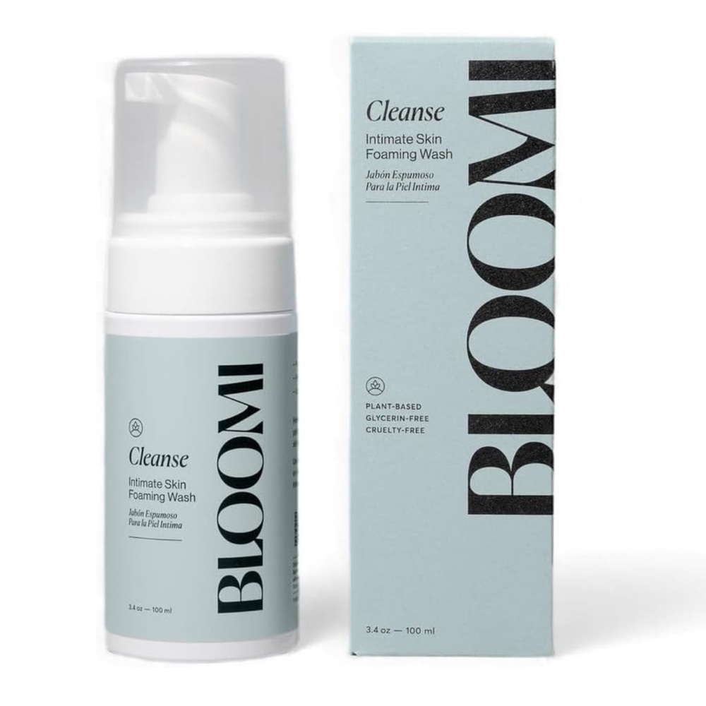 Bloomi Cleanse Intimate Skin Foaming Wash Hydrating Aloe Vera Cleansing Wash 3.4